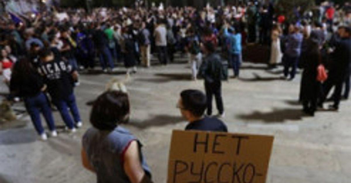 Протести проти закону "про іноагентів" у Грузії: за три дні було за...