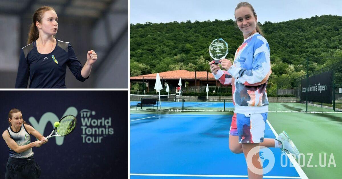 Українська тенісистка винесла чотирьох росіянок та виграла турнір у...